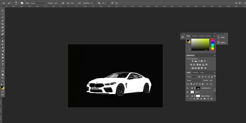 Car Color Change in Photoshop – Graphic Experts International